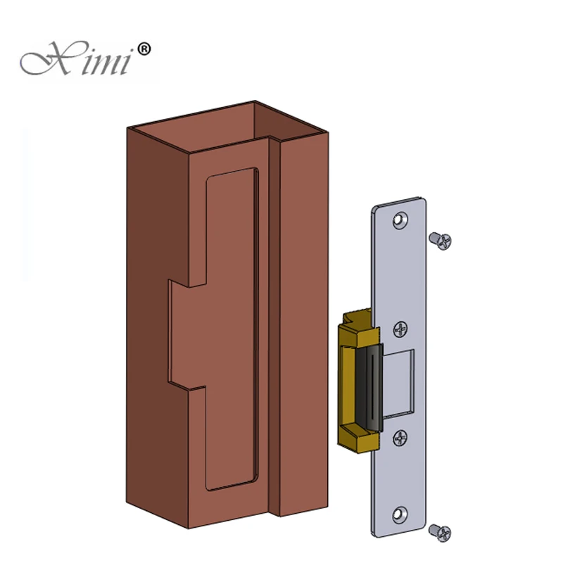 Electric Strike Lock Narrow Type Electric Door Lock for Home Office Wood Metal Door NO Mode Fail Secure DC 12V Access control smart door lock smart lock electronic lock fingerprint door lock smart cylinder lock fingerprint cylinder lock
