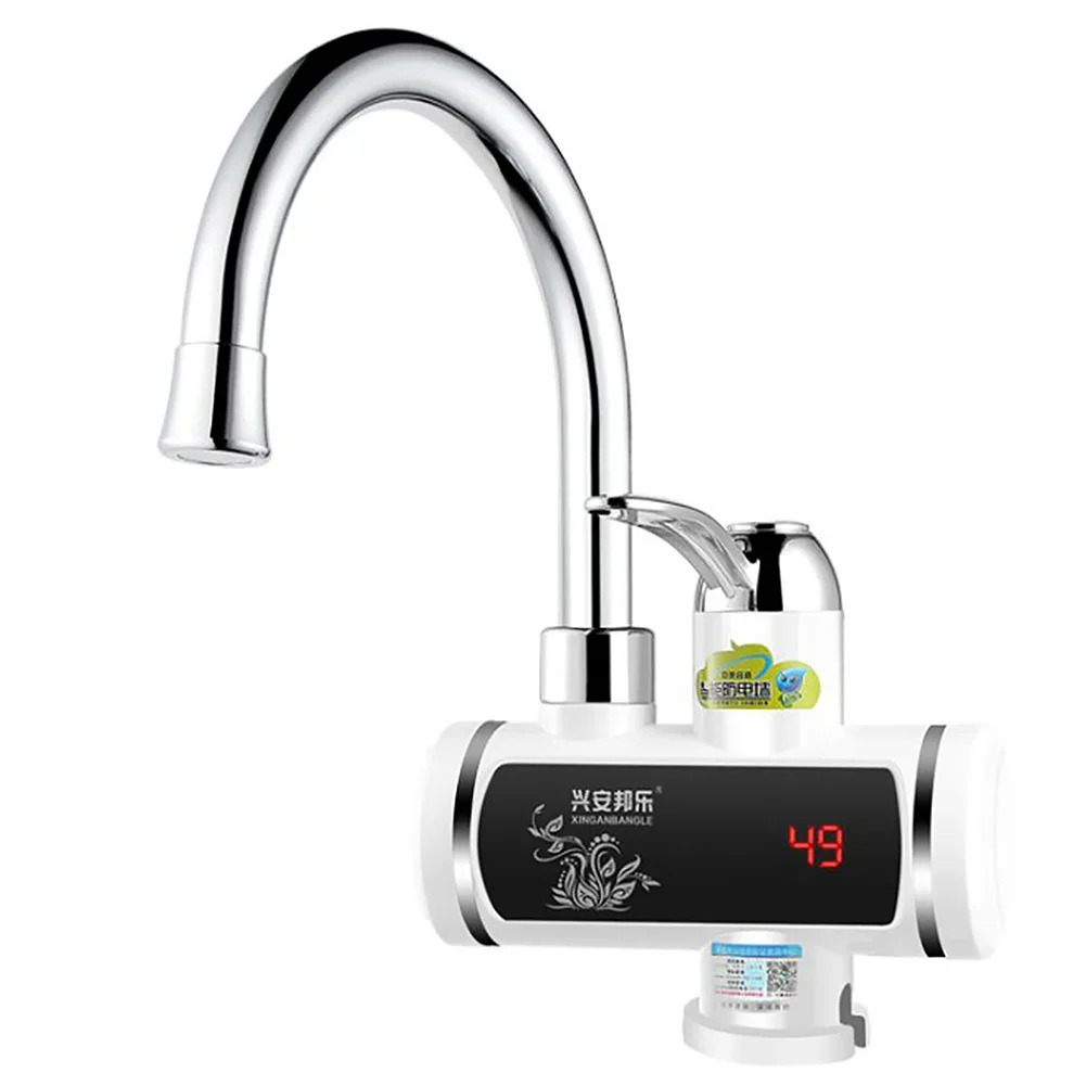 Цифровой дисплей двойное использование стиральная палуба крепление дома кухня ванная комната кран горячей и холодной воды Электрический