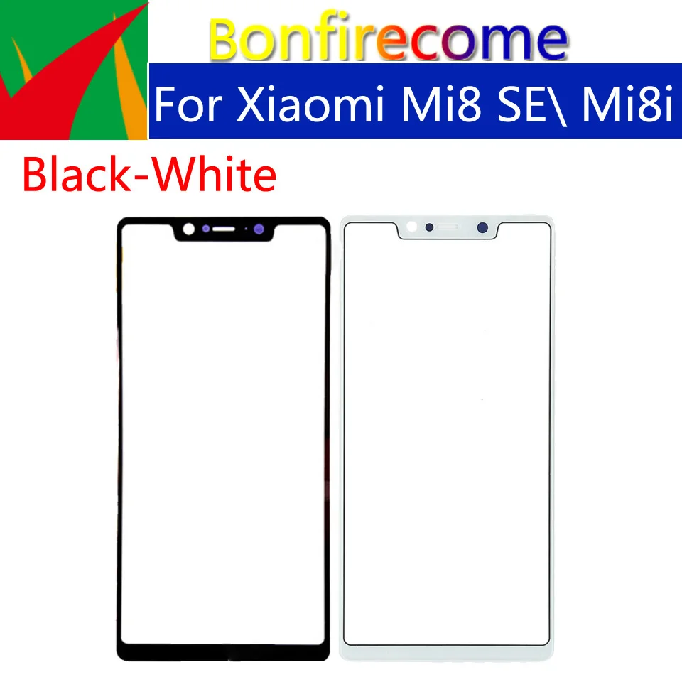 10 шт \ Лот сенсорный экран для Xiaomi mi 8 SE 8i стекло передней панели объектив внешнее