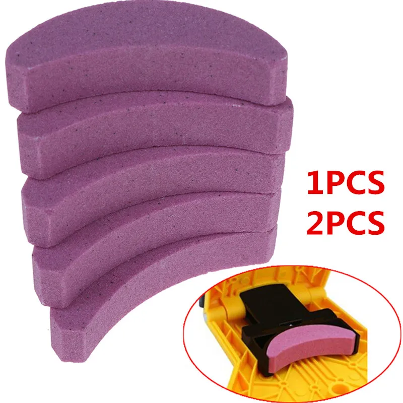 1PCS / 2PCS Professional Woodworking Chainsaw Saw Teeth Sharpener Grinding Chain Stone Accessories Sharpening Tool
