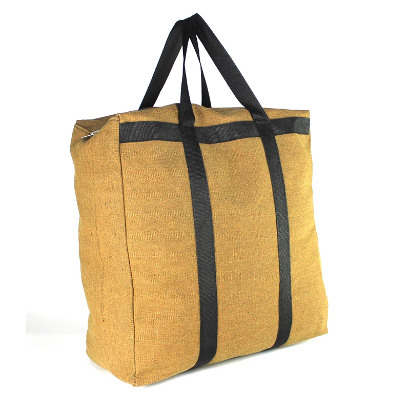 Толстая износостойкая супер Большая вместительная холщовая дорожная сумка для дома, бега, багажа, одежды, отделка одеяла, тканая сумка
