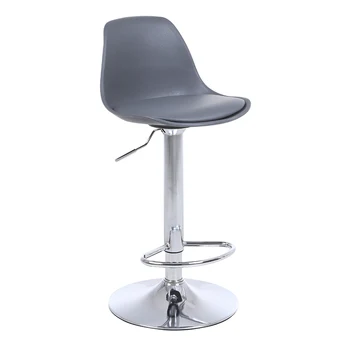 

Plastic bar chair lift chair modern minimalist high stool backrest home bar stool front desk cash register bar chair