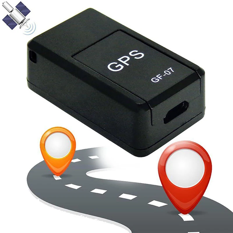 Mini GPS GF-07 Tracker Long Standby Magnetic SOS Tracking Device For Vehicle/Car/Person/Pet Location Tracker Real-time Locator