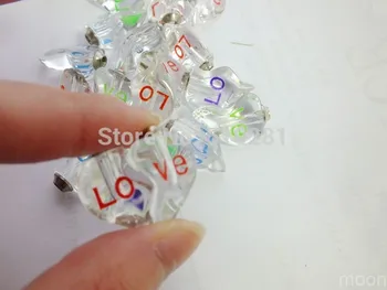 

100 Pieces Crystal Glass Perfume pendant Charms ,vial pendant charms