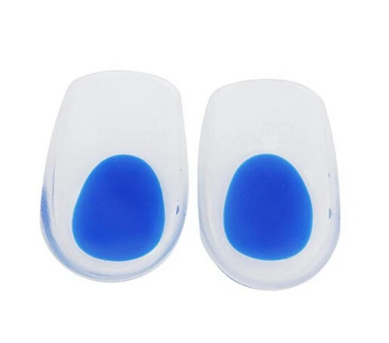 Semelles intérieures de coussin de talon en gel de silicone pour hommes et femmes, insertion de talon haut, instituts de protection des pieds, coussretours de chaussure de soutien, inserts souples