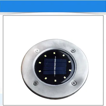 

ICOCO LED Solar Power Buried Light Under Ground Lamp Outdoor Path Garden Decking
