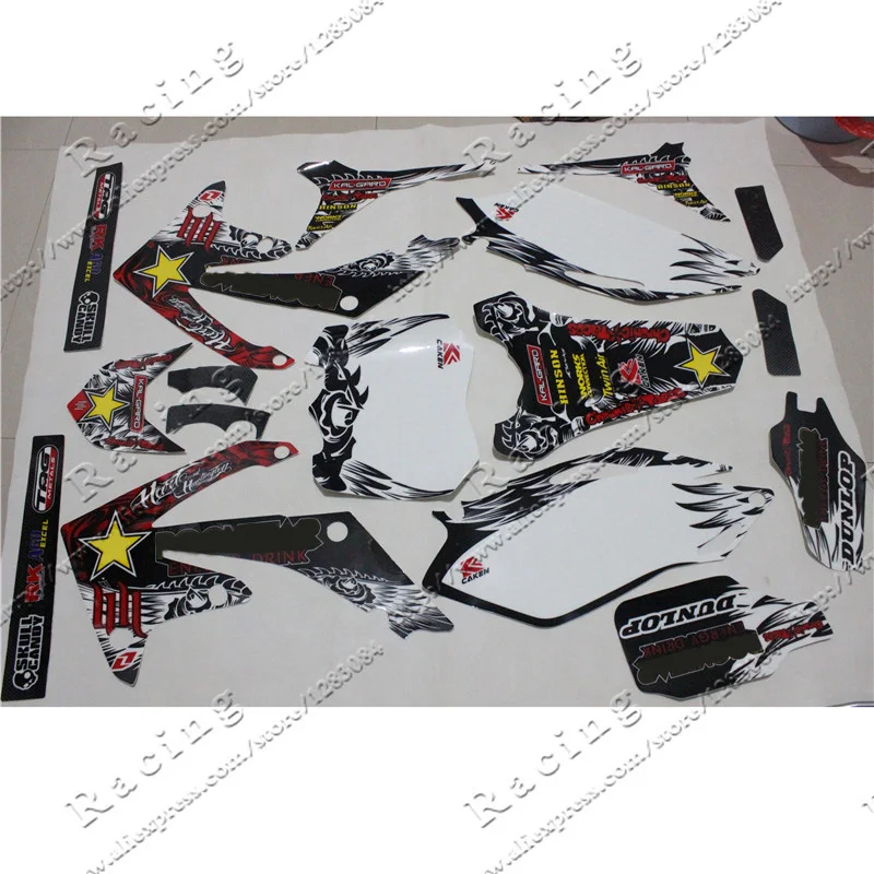 

3M Decals Emblems Stickers Graphics CRF250 CRF250R 2010 2011 2012 2013 pit dirt Bike