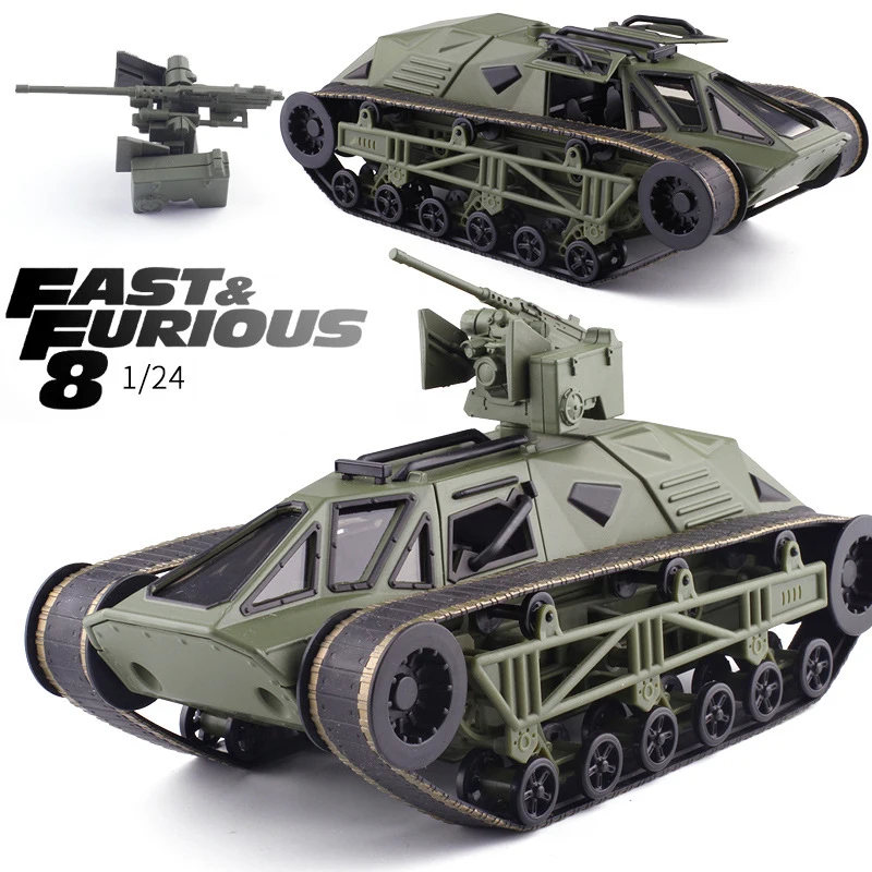 

1:24 Scale Metal crawler tank simulation alloy diecast military vehicle model toy For funs Collection home decoration kids gift