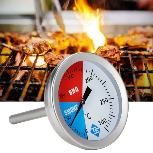 KT Thermo BBQ Grill Thermometer for Smoker Grill Parts Replacement, 2.5  Dial Barbecue Temperature Gauge - AliExpress