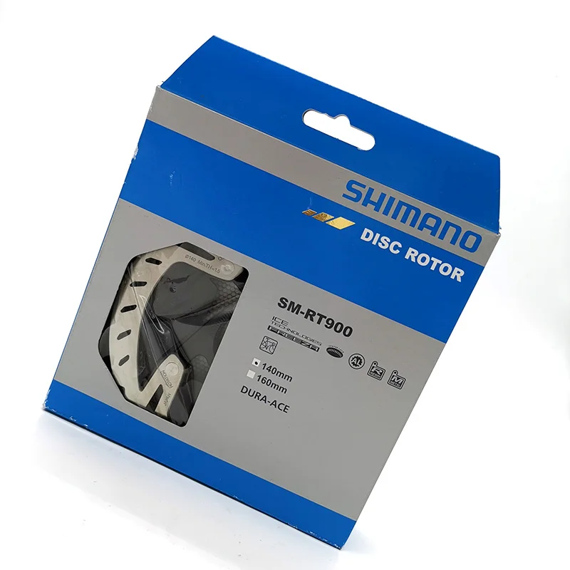 

Shimano Dura-Ace Center Lock Ice-Tech Road Bicycle Disc Rotor SM-RT900 140mm