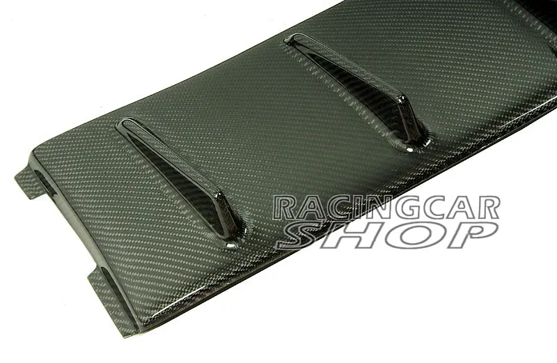 VG Style Real Carbon Fiber Shark Fin Wing Rear Roof Spoiler For Subaru Impreza 4D Sedan WRX STI 02-07
