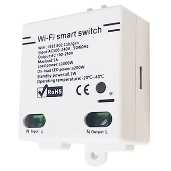 

EWelink WIFI Smart Switch Wireless Remote Control 100-250V WiFi Smart Home Modified Accessories Modified Switch 2Pcs