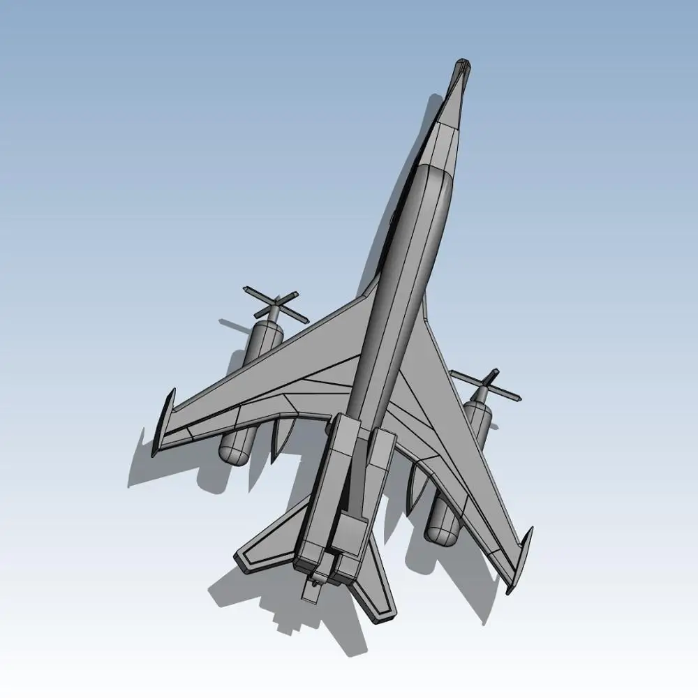  Jet fighter Custom order high quality high precision digital models 3D printing service Classic obj