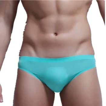 

2020 Summer Men's New Fashion Breathable Casual Seamless Underwear Sexy Calzoncillos Ondergoed Mannen Bikini Bulge Mutande Hot