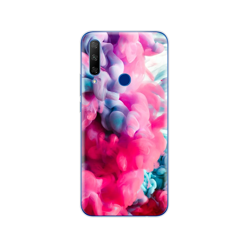 Чехол для huawei honor 9x, мягкий силиконовый чехол, ТПУ, чехол для huawei honor 9x, Премиум класс, с отверстием для отпечатков пальцев, русский, 5,69 дюймов, с рисунком - Цвет: 34526