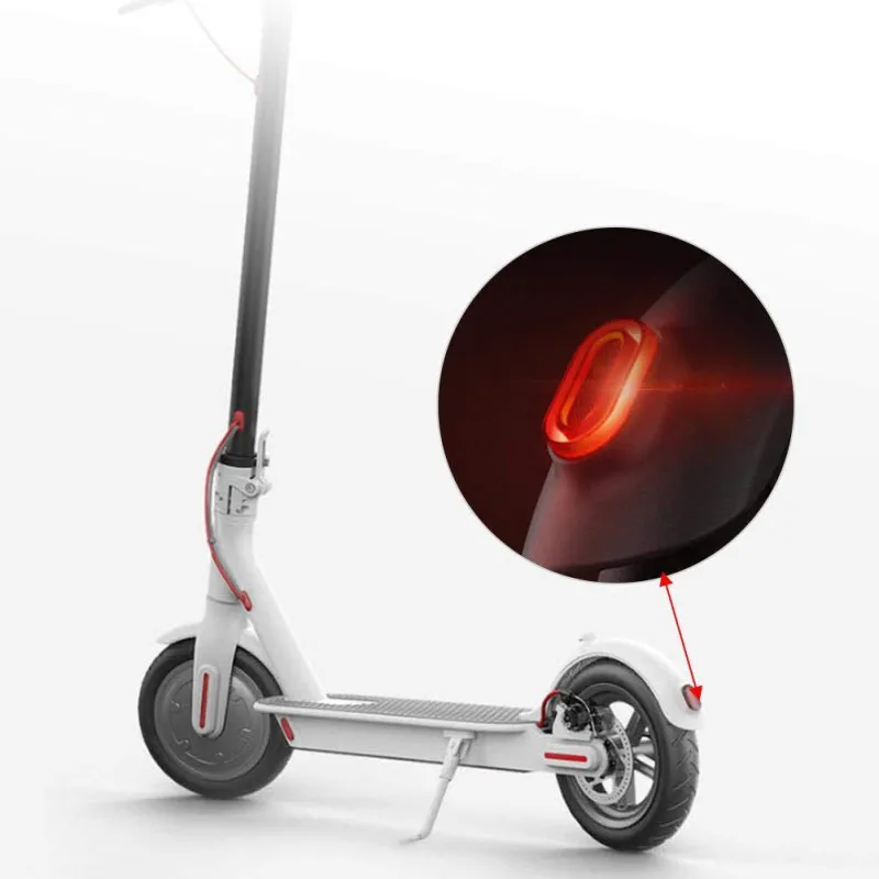 Скутер светильник для XIAOMI MIJIA M365 Электрический задний фонарь скутера для Xiaomi M365 M187 Pro задний светильник безопасности Предупреждение единый светильник