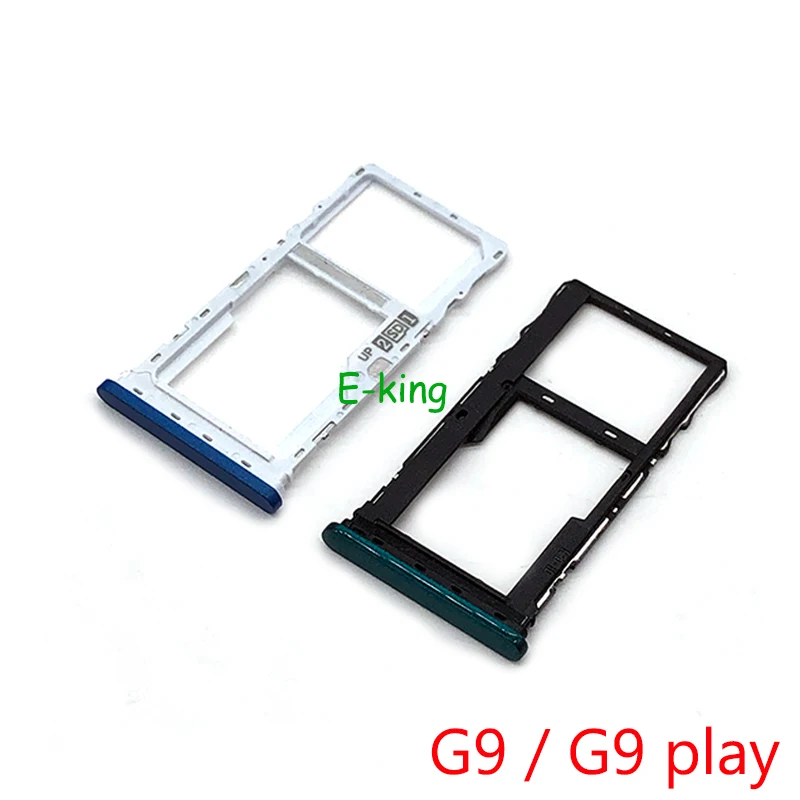 Para Motorola Moto G9 jugar/G9 Plus bandeja con ranura para tarjeta Sim titular conector para lector de tarjetas Sim