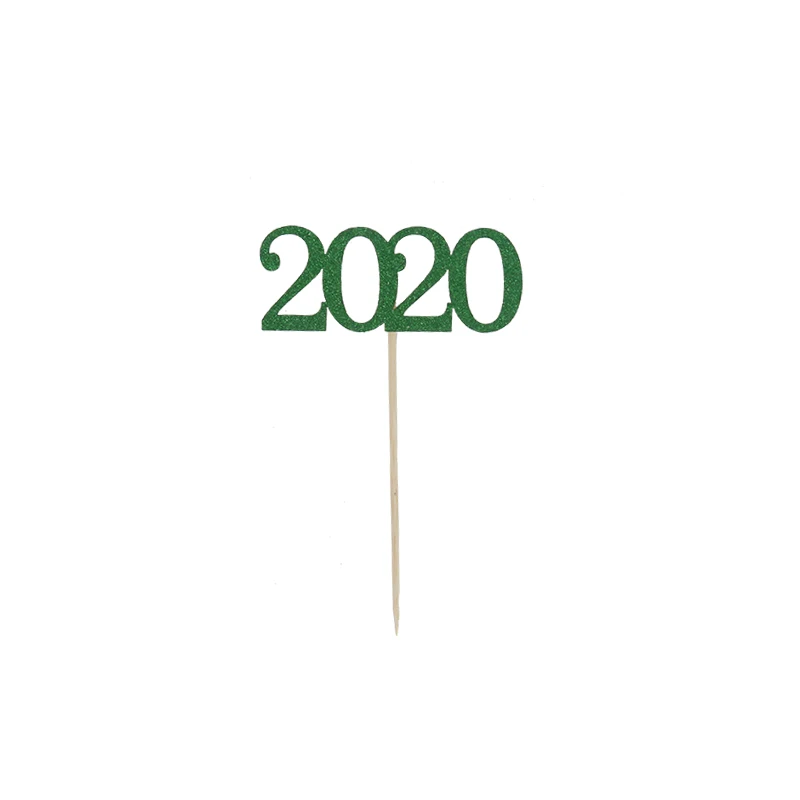 12pcs cake topper 12 шт. торт фигурки жениха и невесты; год вечерние украшения сверкающие год ЕВА кекс для Вечеринки Торт украшения на Рождество декор с утолщённой меховой опушкой - Цвет: 12pcs cake topper