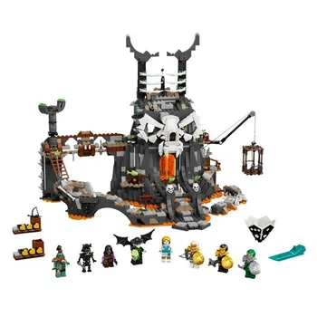

New 2020 Ninjag TV series Skull Sorcerer Dungeon Cole Season 12-14 Building Blocks Classic Model Sets Bricks Kids Kits 71722