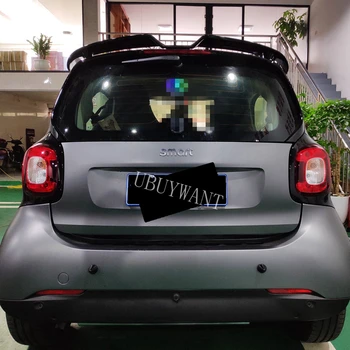 

For Mercedes benz Smart Fortwo 453 Rear Roof Spoiler Unpainted Primer Car Boot Lip Wing Decoration Window Spoiler For Smart