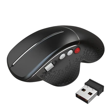 

Portable Wireless Mouse 2.4Ghz Ergonomic Vertical Design Mouse For Windows MAC OS Computer Laptop