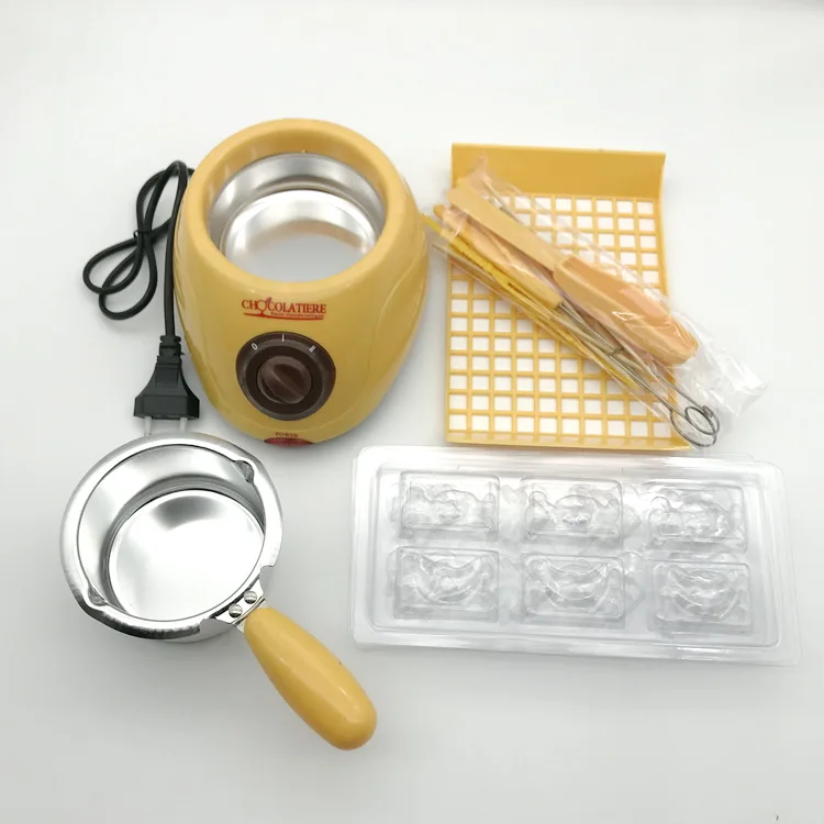 כור חימום חשמלי סוכריות חמאת סיר היתוך מזרקת DIY מטבח כלי עם לב-צורת עובש סבון ביצוע