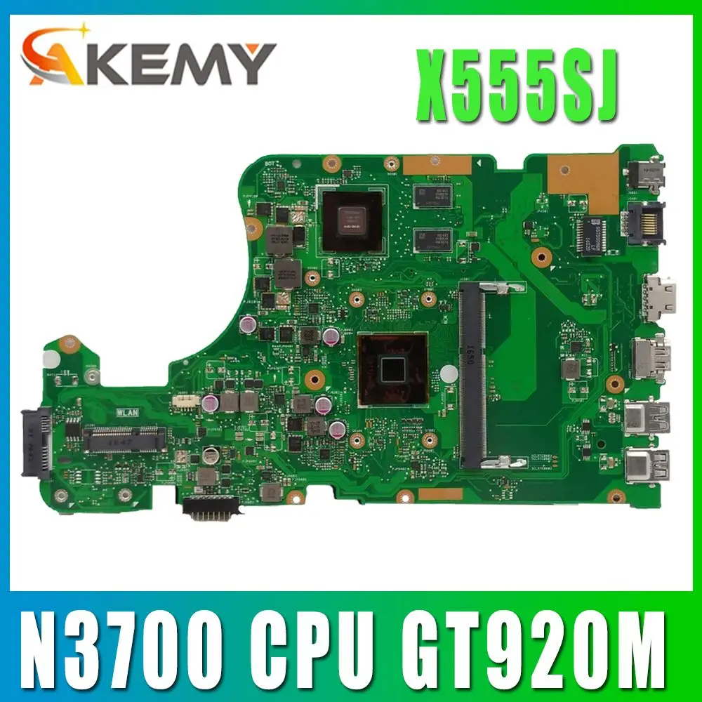 X555SJ материнская плата для ноутбука ASUS оригинальная N3700 CPU GT920M | Компьютеры и офис