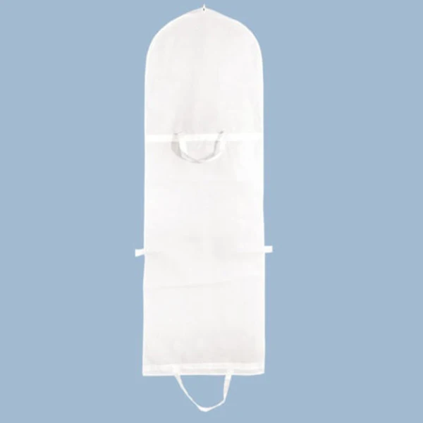 Горячая Распродажа, чехол для одежды, пылезащитная сумка для хранения, складные Длинные свадебные платья для невесты - Цвет: White