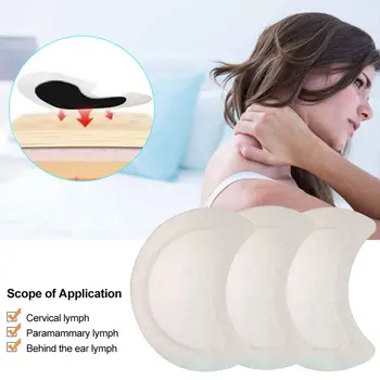 

Anti Swelling Promote Blood Circulation Disposable Safe Soft Lymphatic Detox Pads Body Daily Armpit Neck Herbal Lymph Care Patch