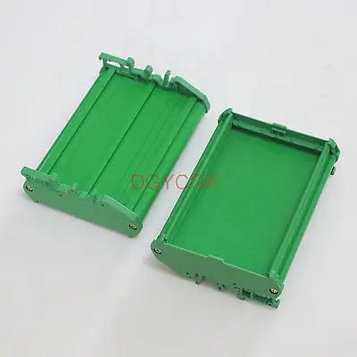 

DHL/EMS 10 Sets 1x DIN Rail Mounting Carrier Housing for Prototype PCB size 72x115mm Project DIY -h2