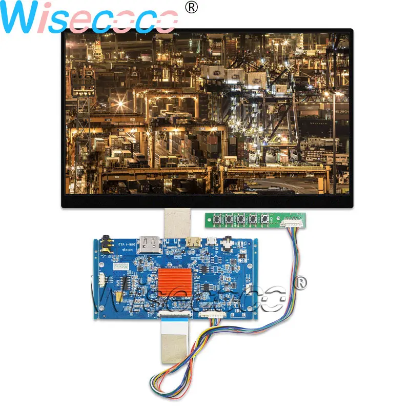 Wisecoco 10,1 дюйма 3840(RGB) ×2160 ЖК-экран 4K UHD ips 40 контактов eDP наушники HDMI контроллер драйвер платы для планшета и планшета
