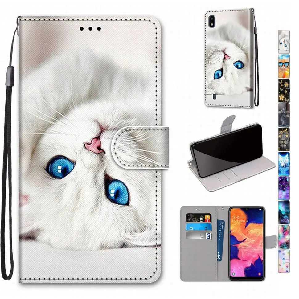 Чехол для ZTE A3 A5 A7 2019 Blade 20 Smart V10 V9 Vita L8 A7S кожаный флип кошелек из искусственной кожи