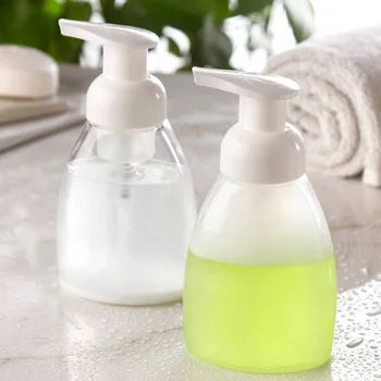 

1pcs Spray Bottle Portable Cosmetics Container Foaming Soap Dispensers Pump Bottle Shampoo Dispenser PET Empty Bottle Travel Set