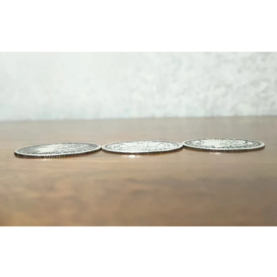 手品 用 スリーコイントリック コイン マジック 2点セット STC-小さなコインセット,マジックアクセサリー,