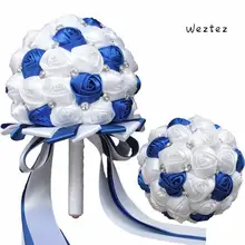 Weztez Красивые розы бриллианты Свадебный букет цветы для свадебного букета Свадебные аксессуары SPH121
