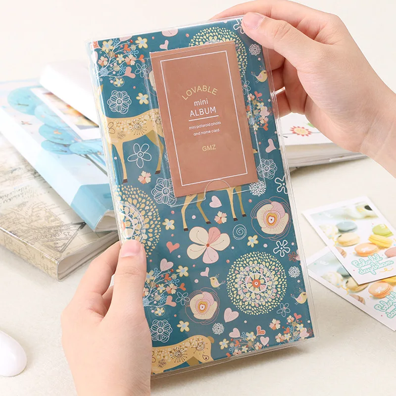 84 Pockets Mini Stamp Album Photo Storage Case Fashion Home Family Friends Memory Souvenir | Дом и сад