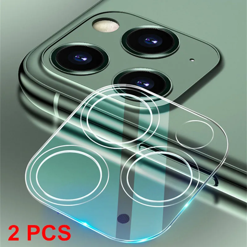 Закаленное стекло для задней камеры iPhone 11 Pro Max HD 2 шт. прозрачная пленка XS XR 7 8 PLUS 6 |