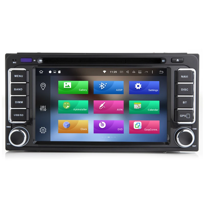 Flash Deal DSP Android 9.0 4GB 8 Core Car DVD Player for Toyota Rav4 Corolla Ex Vitz Hilux Terios Avenue Fortuner Prado with Radio GPS 2
