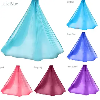 

Universal Yoga Hammock Bandage Exercise Fitness Indoor Nylon Home Use Stretch Hang Buckle Equipments Swing for Children