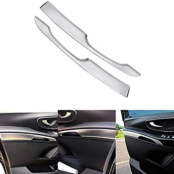 

Accessories Fit for Mercedes-Benz Vito W447 2014 - 2018 Front Car Door Doorknob Handle Bowl Strip Molding Cover Kit Trim