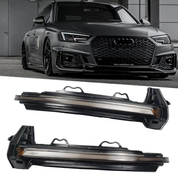 

LED Side Wing Rearview Mirror Indicator Blinker Repeater Dynamic Turn Signal Light For Audi A4 S4 RS4 B9 2016-2019 A5 S5 RS5