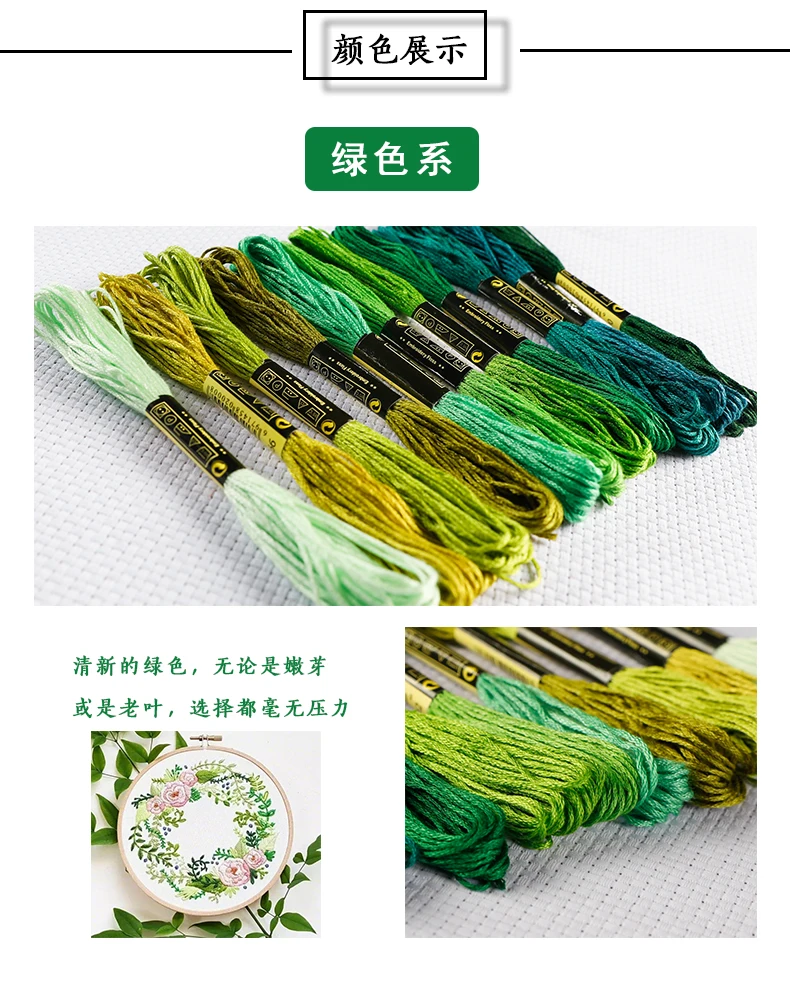 

oneroom 10 pieces cross stitch threads / cross stitch embroidery thread / Custom threads colors 09-2