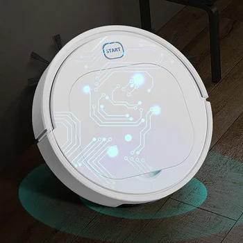 

Rechargeable Auto Cleaning Robot Smart Sweeping Robot Floor Dirt Dust Hair Automatic Cleaner For Home Electric Vacuum Cleaners