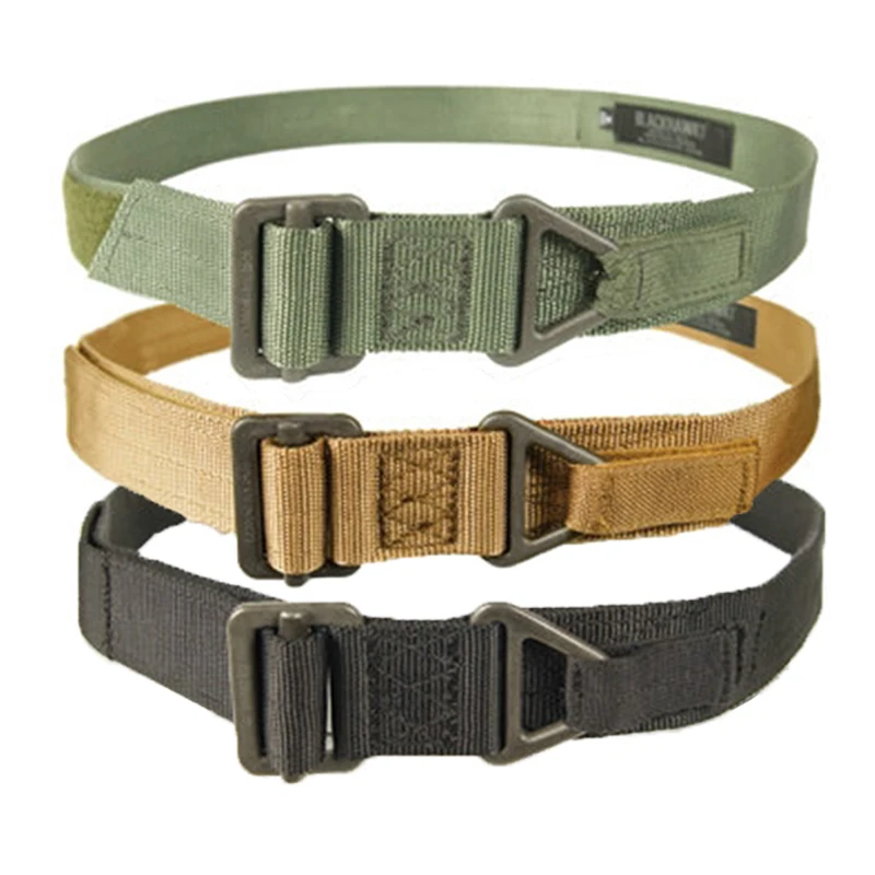 

Tactical Military Men's Belt Combat Rescue Rigger Duty Adjustable Waist Belt Nylon Molle Belts Outdoor Hunting Accessories