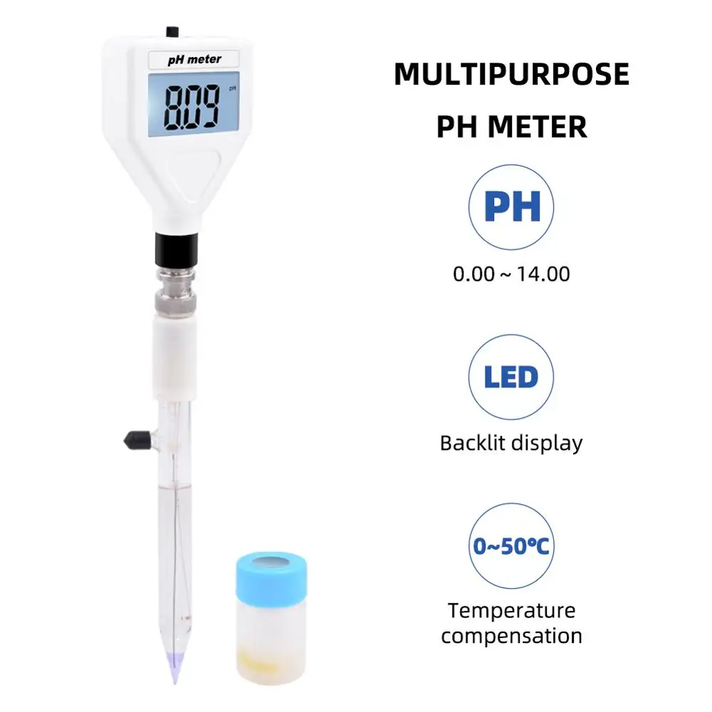 

Yieryi Ph Meter PH-98211 Digital LCD Portable Pen Multipurpose Water Quality Tester for Drinking Water, Swimming Pool, Aquarium
