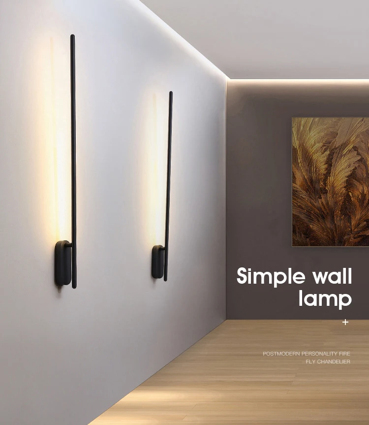 Conduziu a Lâmpada de Parede Decoração da Sua Conduziu a Luz do Dispositivo Sconce Moderno Forbedroom Sala Estar Nordic Led Luzes Parede Casa Luminária Lampara Ferro Elétrico 2 Sconce moderno conduziu a lâmpada de parede
