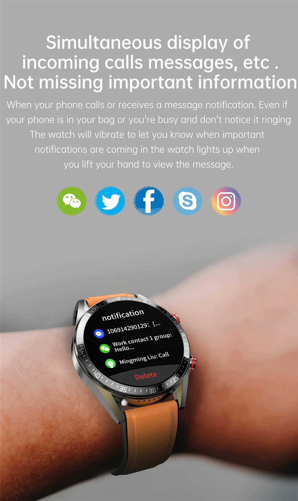 2022 New 454*454 AMOLED Screen Smart Watch Men Always Display The Time Bluetooth Call Local Music Smartwatch For Huawei Xiaomi