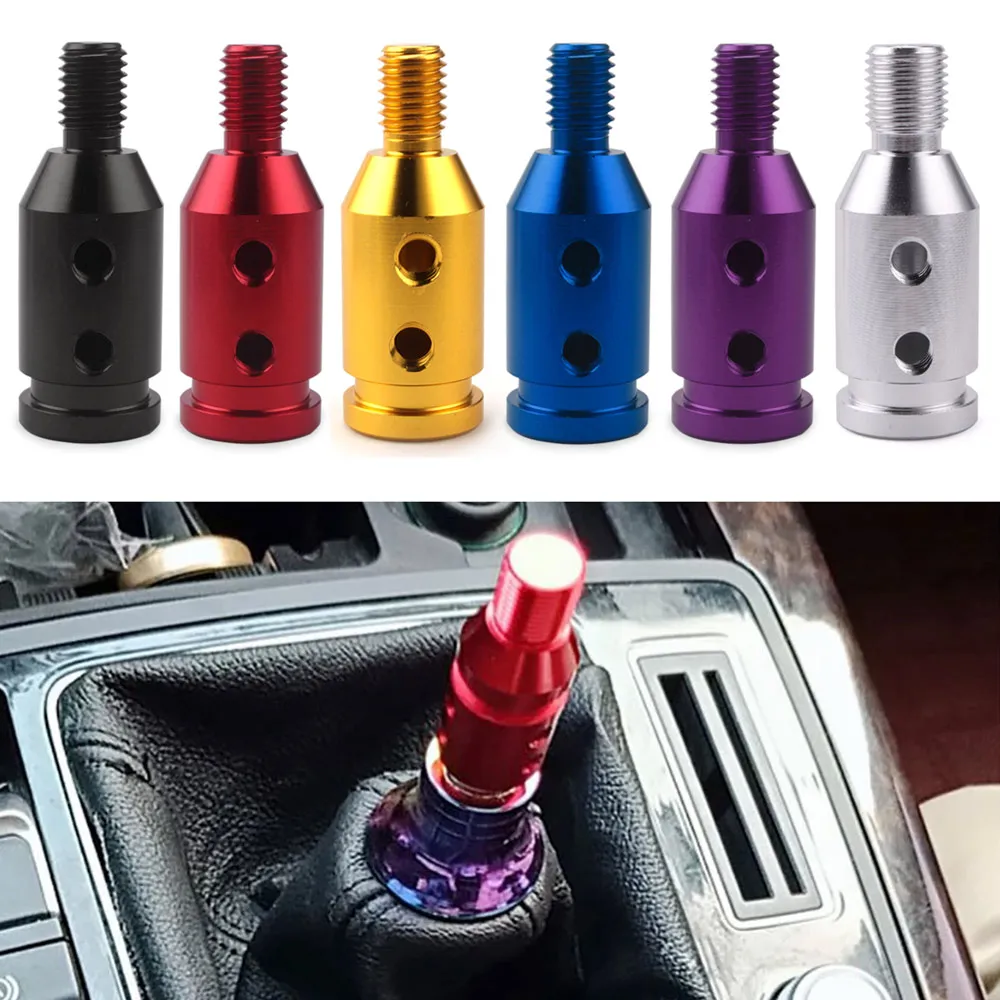 Aluminum Shift Knob Adapter fit for Non Threaded Shifters For BMW M12x1.25mm M10X1.5mm Shifter Parts Accessories RS-SFN057