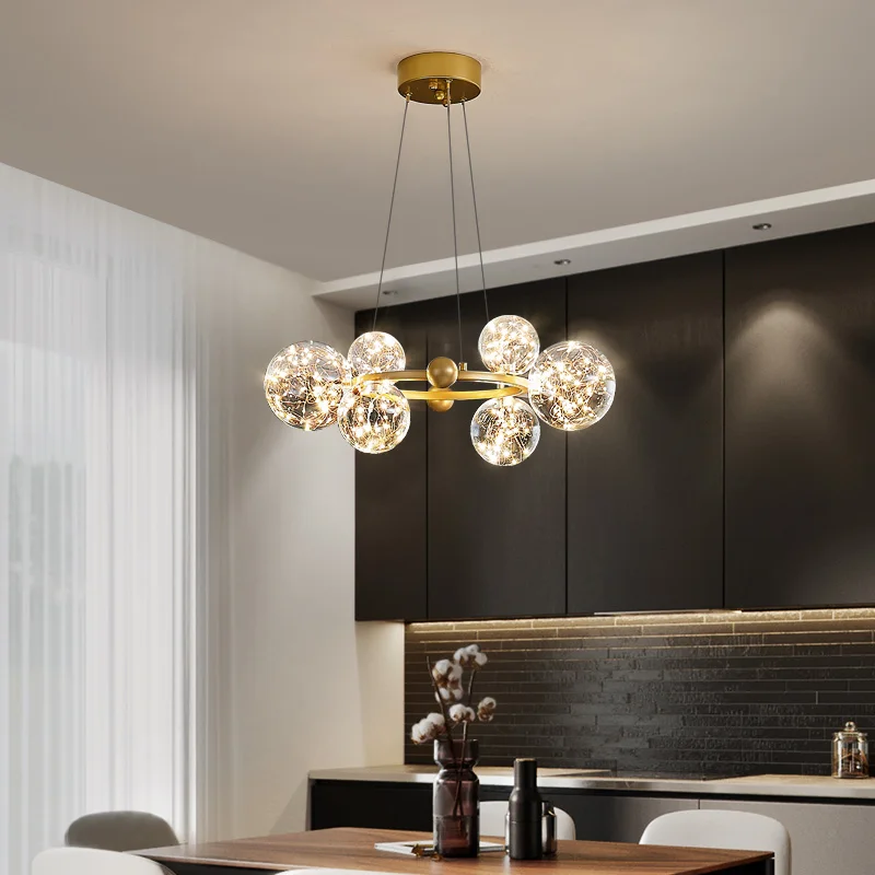 Star Bright LED Chandeliers Hanglamp Decoration Light Fixtures for Parlor Dining Room led chandelier ceiling chandelier art lighting fixtures