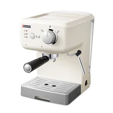 220 В насос давление 15 бар Кофеварка итальянская Полуавтоматическая эспрессо машина для домашнего офиса отеля кафе 1.25л резервуар для воды